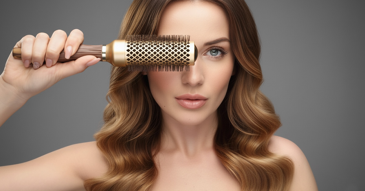 Suszenie włosów na szczotkę