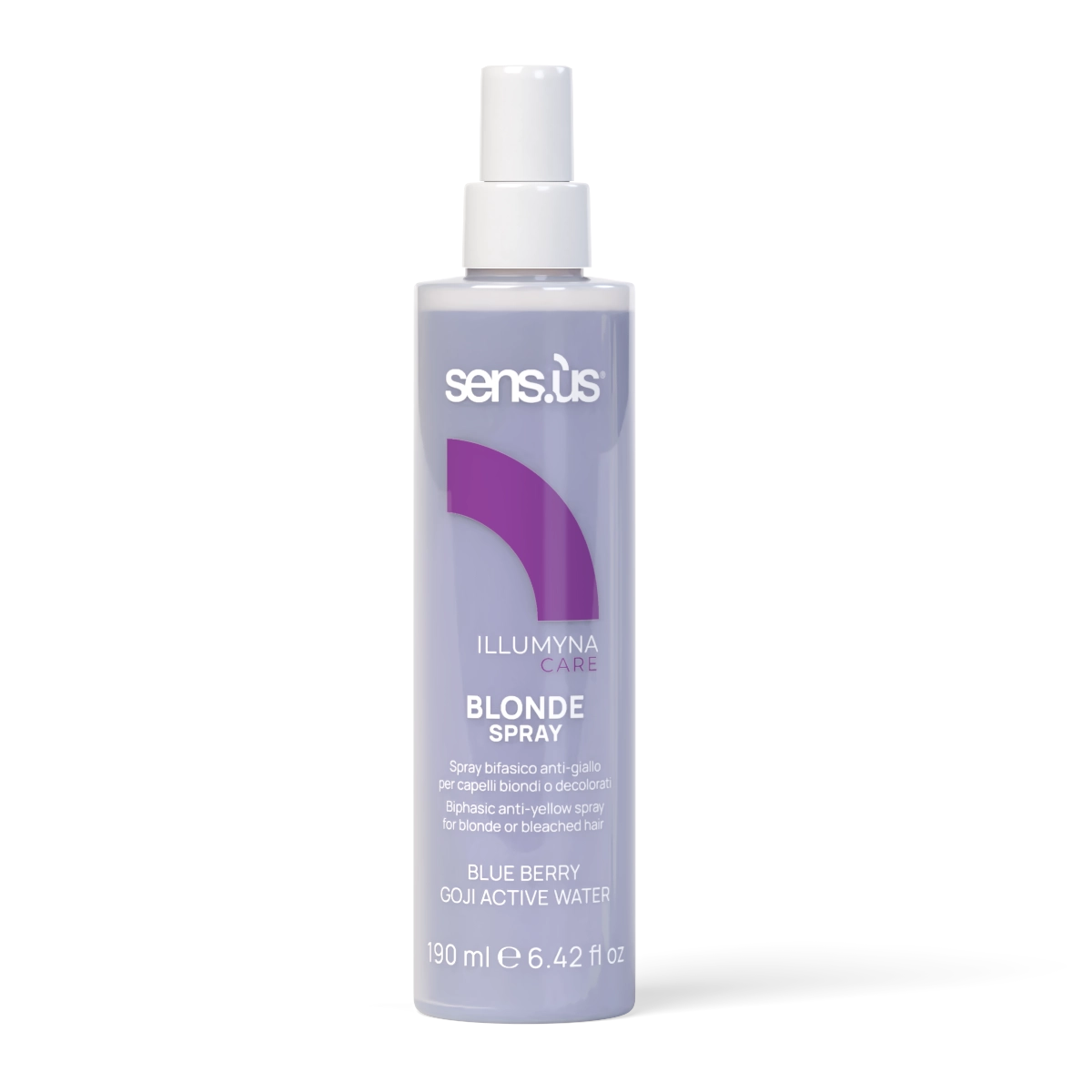 Sensus Illumyna Blonde Spray / Dwufazowy spray do włosów blond 190 ml