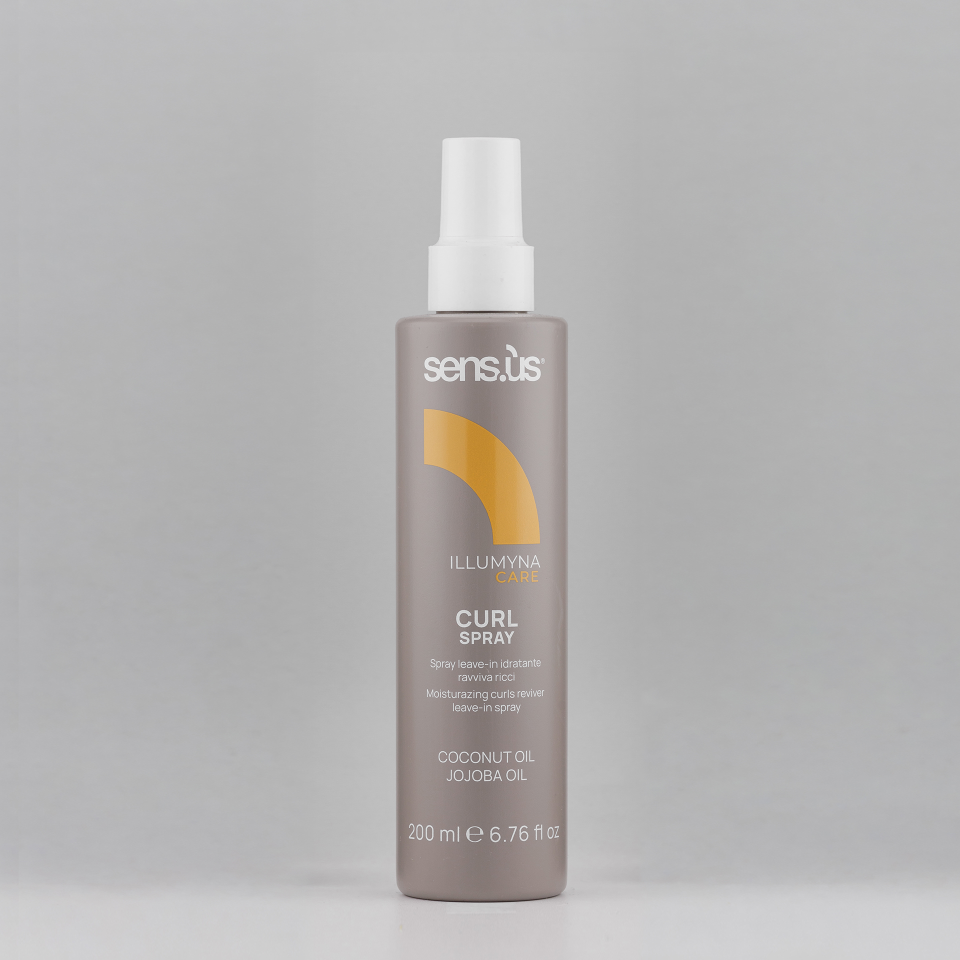 Spray odżywczy i ochronny do włosów KRĘCONYCH SENS.US Illumyna Care Curl Spray